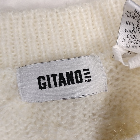 Gitano women's large sized v-neck sweater - Picture 2 of 12